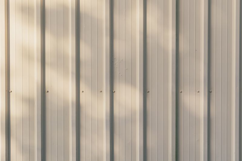 Damaged Aluminum Siding Panel